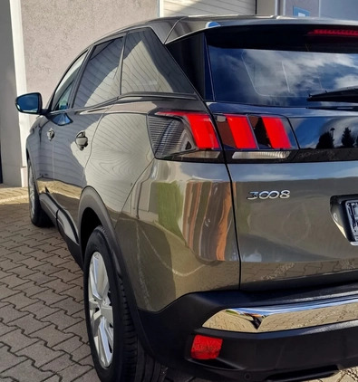 Peugeot 3008 cena 73800 przebieg: 107000, rok produkcji 2019 z Gniezno małe 781